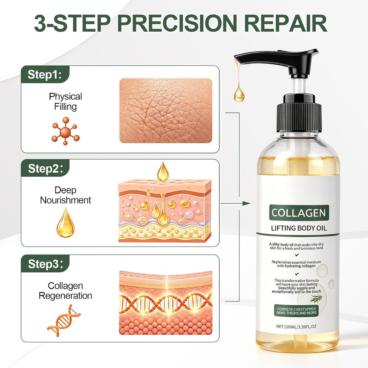 VitalBody Massager Collagen Oil